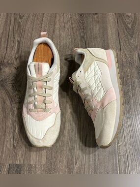 Merrell J004148 Womens Alpine Rose Pink Oyster Lace Up Casual Athletic Shoe 11